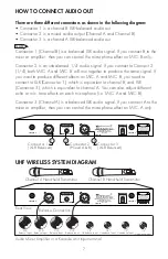 Preview for 7 page of Better Music Builder VM-92U Operating Instructions Manual