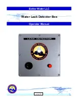 Better Water EQSUBWLD Operator'S Manual preview