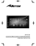 Better BT5100 Operating Instruction предпросмотр