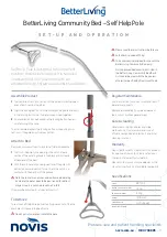 Preview for 6 page of BetterLiving BE4017 Setup And Operation