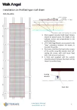 Предварительный просмотр 5 страницы Bettersafe Walk Angel Installation, Technical And Maintenance  Manual