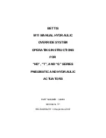 Preview for 50 page of Bettis G01 SR Series Service Instructions Manual