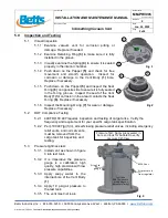 Предварительный просмотр 5 страницы Betts 6234AL Installation And Maintenance Manual