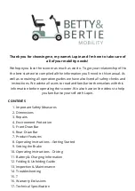 Предварительный просмотр 2 страницы BETTY & BERTIE LUPIN Product Manual