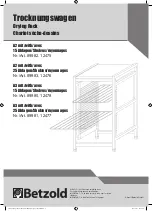 Предварительный просмотр 1 страницы Betzold 12475 Manual