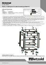 Preview for 2 page of Betzold 56358 Instructions Manual