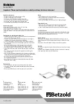 Preview for 2 page of Betzold 58819 Instructions