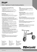 Preview for 1 page of Betzold 58825 Instructions