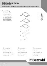 Preview for 6 page of Betzold 77674 Instructions Manual