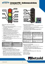 Betzold Compra Noise Control PRO Instructions Manual предпросмотр