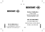 Beuchat 142845 User Manual предпросмотр