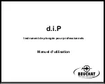 Предварительный просмотр 1 страницы Beuchat d.i.P Instruction Manual