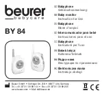 Beurer babycare BY 84 Instructions For Use Manual предпросмотр