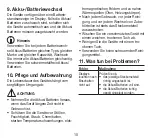 Preview for 10 page of Beurer babycare BY 84 Instructions For Use Manual