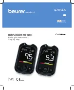 Beurer medical GL 48 Instructions For Use Manual preview
