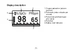 Предварительный просмотр 71 страницы Beurer medical IPO 61 Instructions For Use Manual