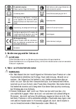 Preview for 3 page of Beurer 27308 Instructions For Use Manual