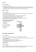 Предварительный просмотр 29 страницы Beurer 60622 Instructions For Use Manual