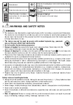 Preview for 12 page of Beurer 76006 Instructions For Use Manual