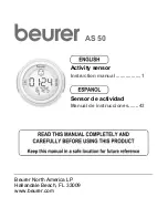 Beurer AS 50 Instruction Manual preview