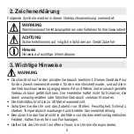 Предварительный просмотр 5 страницы Beurer AW 85 Instructions For Use Manual