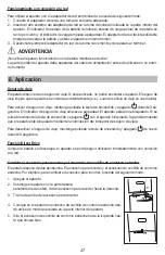 Preview for 47 page of Beurer Barbers Corner HR 4000 Instructions For Use Manual