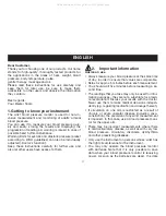 Preview for 2 page of Beurer BC 18 Instructions For Use Manual