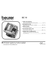 Beurer BC 19 Instructions For Use Manual preview