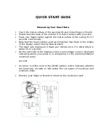 Предварительный просмотр 1 страницы Beurer BEURPM01 Quick Start Gude