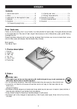 Preview for 8 page of Beurer BF 18 Instructions For Use Manual