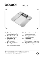 Preview for 1 page of Beurer BF 300 solar Instructions For Use Manual