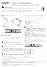 Preview for 2 page of Beurer BF 520 Quick Start Manual