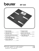 Preview for 1 page of Beurer BF 530 Instructions For Use Manual