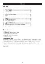 Preview for 62 page of Beurer BG 43 Instructions For Use Manual