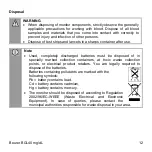 Preview for 14 page of Beurer BGL40 Instructions For Use Manual