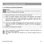 Preview for 20 page of Beurer BGL40 Instructions For Use Manual