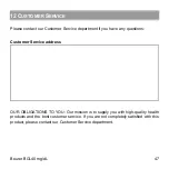 Preview for 49 page of Beurer BGL40 Instructions For Use Manual