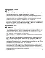 Preview for 11 page of Beurer BGL60 Instructions For Use Manual