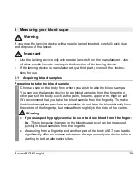 Preview for 29 page of Beurer BGL60 Instructions For Use Manual