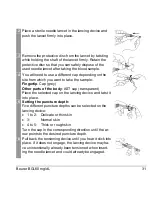 Preview for 31 page of Beurer BGL60 Instructions For Use Manual