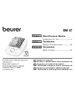 Preview for 1 page of Beurer BM 67 User Manual