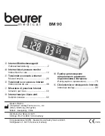 Beurer BM 90 Instructions For Use Manual предпросмотр