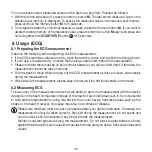 Preview for 48 page of Beurer BM 93 Instructions For Use Manual