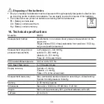 Preview for 55 page of Beurer BM 93 Instructions For Use Manual