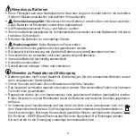 Предварительный просмотр 9 страницы Beurer BM 95 Instructions For Use Manual