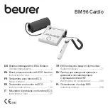 Preview for 1 page of Beurer BM 96 Cardio Instructions For Use Manual