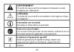 Предварительный просмотр 59 страницы Beurer BR 10 Instructions For Use Manual