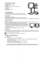 Предварительный просмотр 5 страницы Beurer BS 99 Instructions For Use Manual