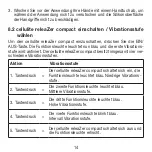 Preview for 14 page of Beurer cellulite releaZer compact Instructions For Use Manual