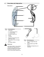 Предварительный просмотр 77 страницы Beurer EA 34 Operating Instructions Manual